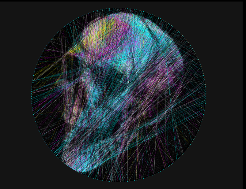 AI-transformed cyberpunk cityscape at night